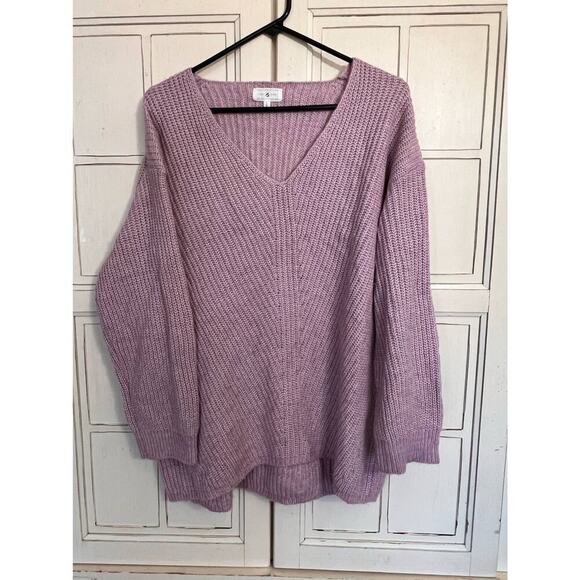 Lou & Grey size large purple sweater - Picture 1 of 3
